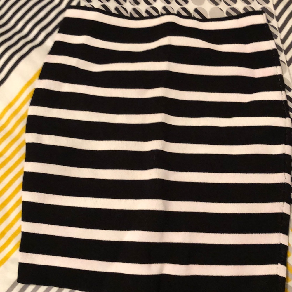 Rachel Roy striped body con skirt